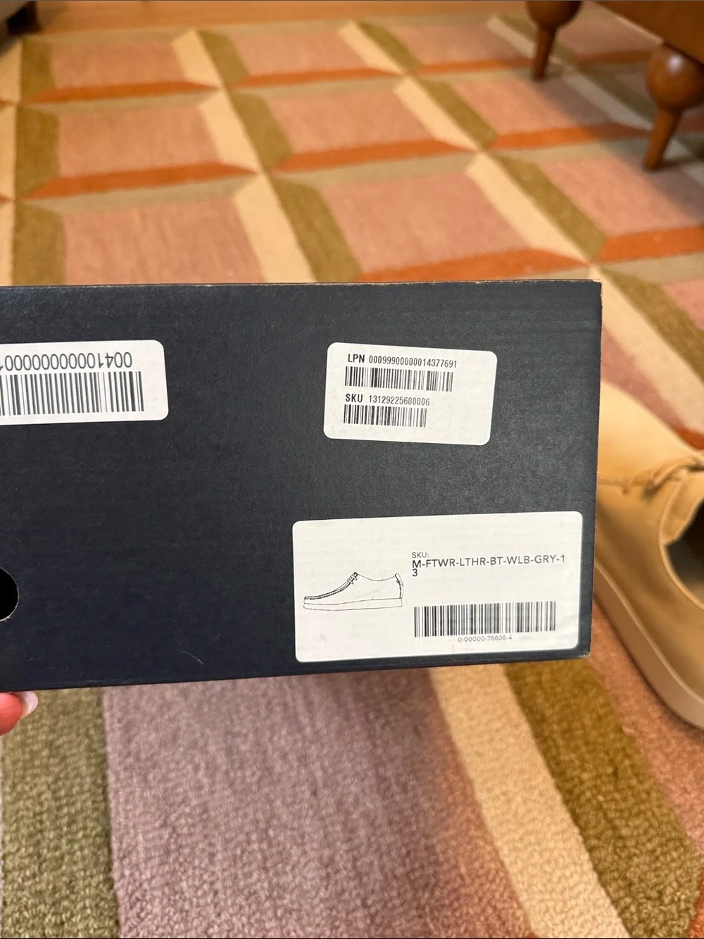 Men's Casual Suede Lace-Up Shoes in Beige